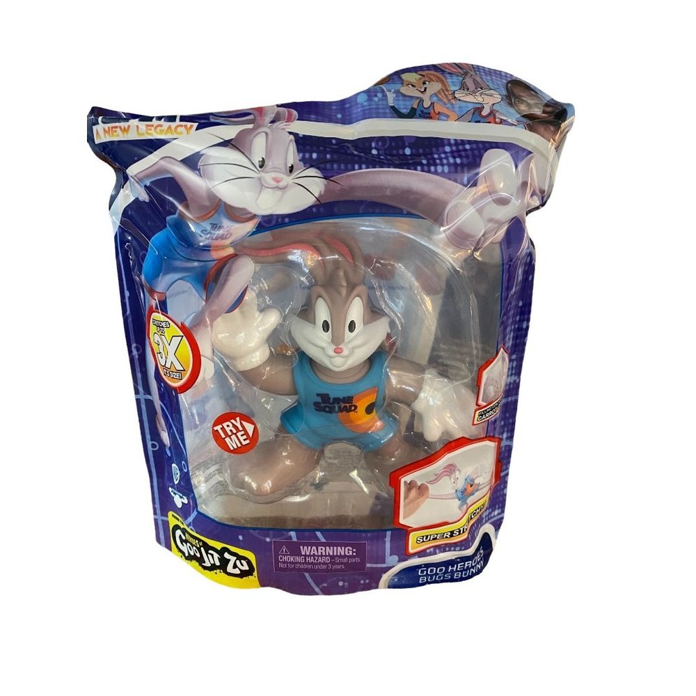 New Space Jams A New Legacy Looney Tunes Basketball Bugs Bunny Stretch Toy NIB